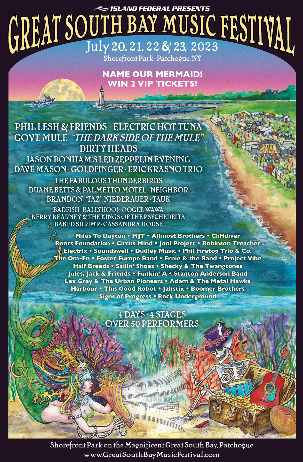 Great South Bay Music Festival Poster